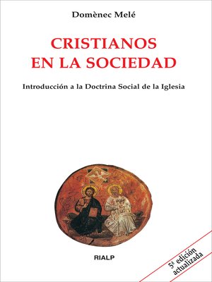 cover image of Cristianos en la sociedad